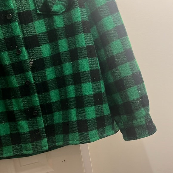 Green Wool Checkered Jacket - Picture 4 of 8
